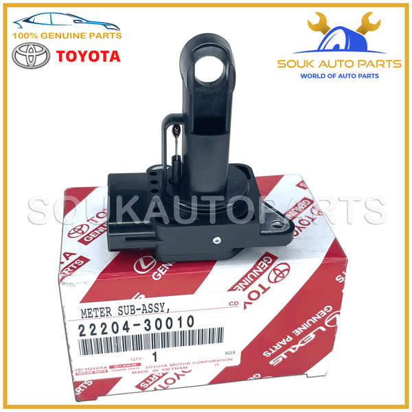 22204-30010 Genuine Toyota METER SUB-ASSY, INTAKE AIR FLOW 2220430010 OEM