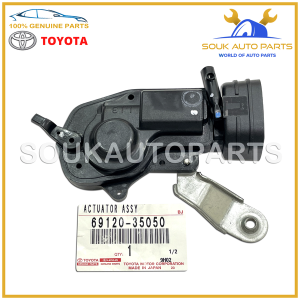 69120-35050 Genuine Toyota ACTUATOR ASSY, FRONT DOOR LOCK, LH 6912035050 OEM