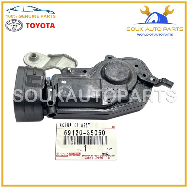 69120-35050 Genuine Toyota ACTUATOR ASSY, FRONT DOOR LOCK, LH 6912035050 OEM