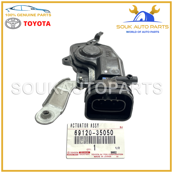 69120-35050 Genuine Toyota ACTUATOR ASSY, FRONT DOOR LOCK, LH 6912035050 OEM