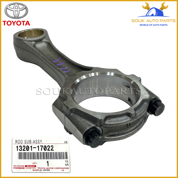 13201-17022 Genuine Toyota ROD SUB ASSY, CONNECTING FOR COASTER 13201-17022 OEM