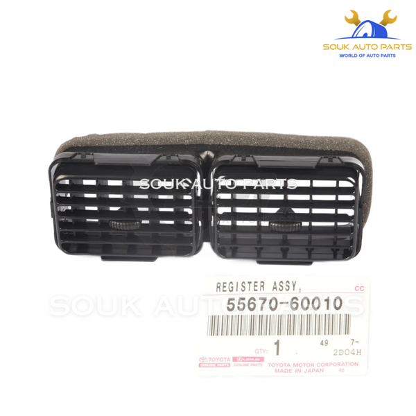 55670-60010 Genuine Toyota REGISTER ASSY, INSTRUMENT PANEL, NO.3 5567060010 OEM