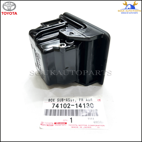 74102-14130 Genuine Toyota BOX SUB-ASSY, FRONT ASH RECEPTACLE 7410214130 OEM