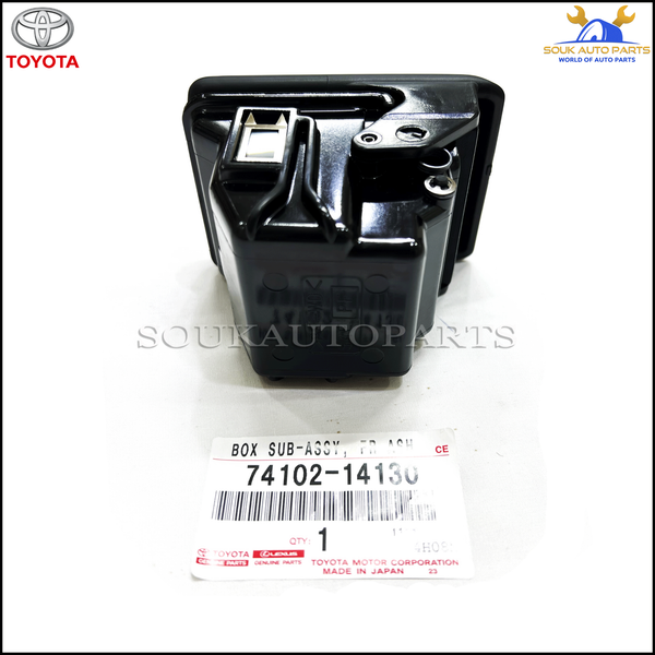 74102-14130 Genuine Toyota BOX SUB-ASSY, FRONT ASH RECEPTACLE 7410214130 OEM