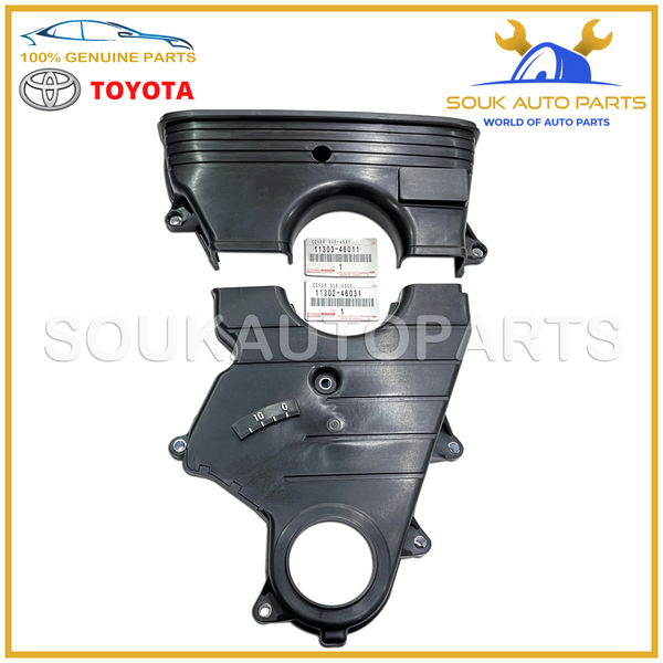 Genuine Toyota UPPER & LOWER TIMING BELT COVERS FOR SUPRA CHASER CRESTA