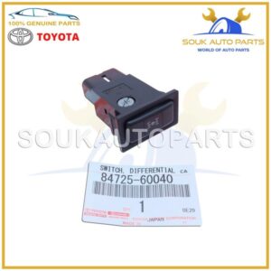 84725-60040 Genuine Toyota DIFFERENTIAL 4WD LOCK SWITCH RAV4 LAND CRUISER LX450