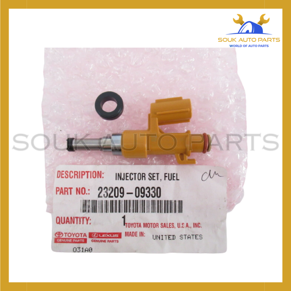 23209-09330 Genuine Toyota INJECTOR, FUEL 2GRFKS Lexus RX350
