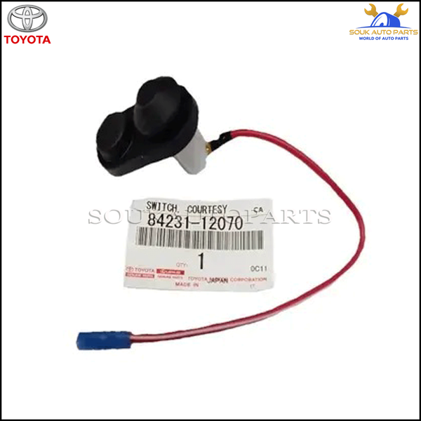 84231-12070 Genuine Toyota SWITCH ASSY, COURTESY LAMP (FOR FRONT DOOR)