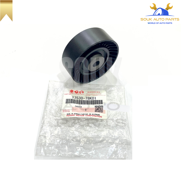 17530-78K01 Genuine Suzuki PULLEY, GEN BELT IDLER SX4 GRAND VITARA