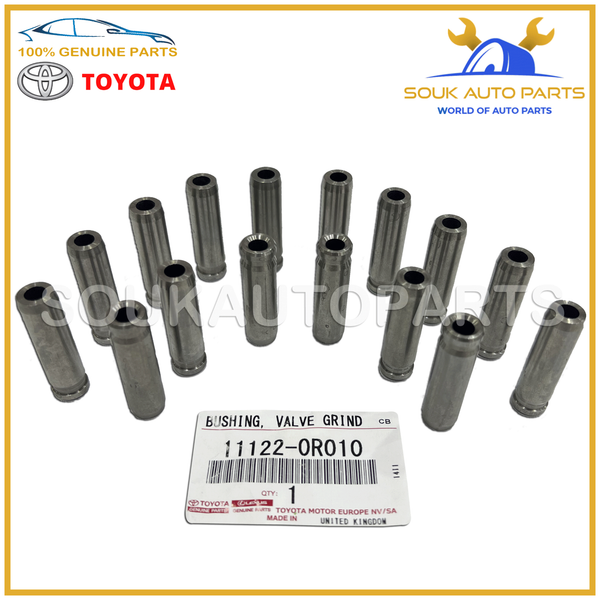 11122-0R010 x 16 Genuine Toyota ENGINE VALVE GUIDES 1AD 2AD (SET OF 16 PCS)
