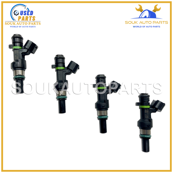 16600-ED000 FBY1160 FUEL INJECTOR SET OF 4 For Nissan Versa 1.6L 2009-2010-2011