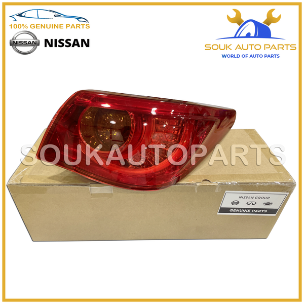 26550-4GA0B Genuine Nissan LAMP COMB RR, RH Infiniti Q50 Q50L