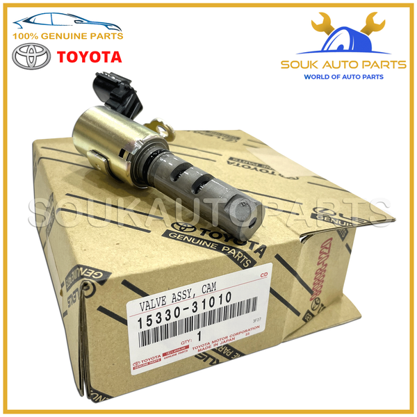 15330-31010 Genuine Toyota VALVE ASSY, CAM TIMING OIL CONTROL, RH