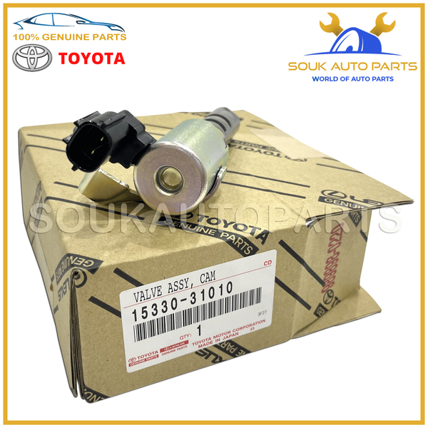 15330-31010 Genuine Toyota VALVE ASSY, CAM TIMING OIL CONTROL, RH