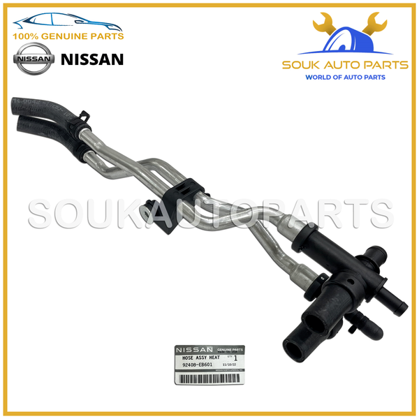 92408-EB601 Genuine Nissan HOSE ASSY-HEATER 92408EB601 OEM PATHFINDER
