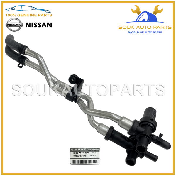 92408-EB601 Genuine Nissan HOSE ASSY-HEATER 92408EB601 OEM PATHFINDER