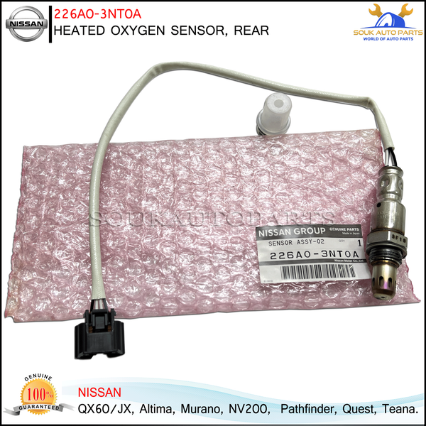 226A0-3NT0A Genuine Nissan HEATED OXYGEN SENSOR, REAR OEM