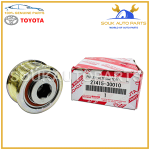 27415-30010 Genuine Toyota PULLEY, ALTERNATOR W/CLUTCH 2741530010 OEM