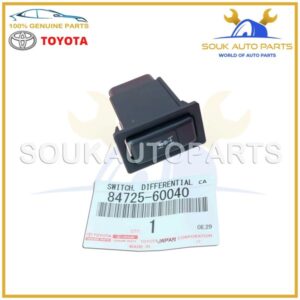 84725-60040 Genuine Toyota DIFFERENTIAL 4WD LOCK SWITCH RAV4 LAND CRUISER LX450