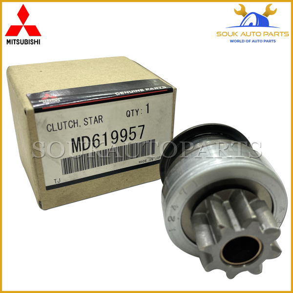 MD619957 Genuine Mitsubishi CLUTCH, STARTER OVERRUNNING OEM