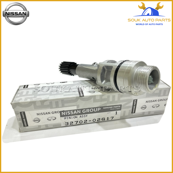 32702-02G17 Genuine Nissan PINION ASSY-SPEEDOMETER OEM