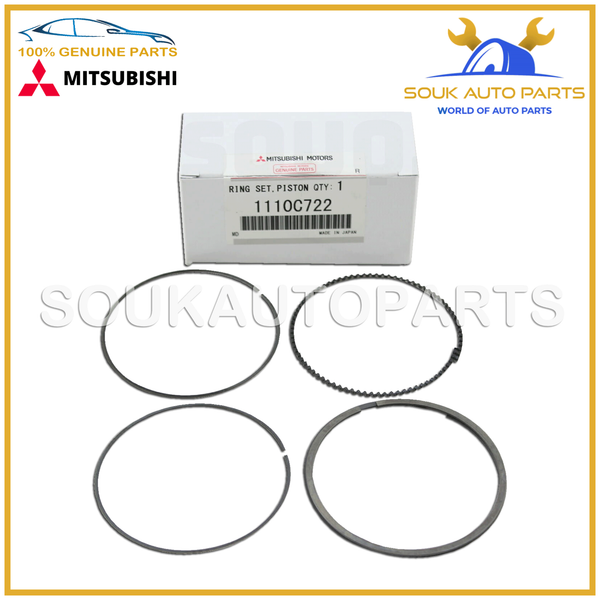 1110C722 Genuine Mitsubishi RING SET, PISTON