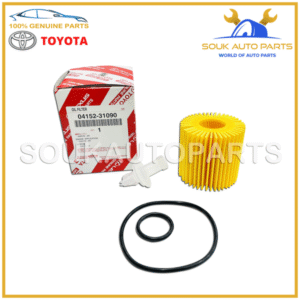 04152-31090 Genuine Toyota OIL FILTER ELEMENT KIT, 0415231090 OEM