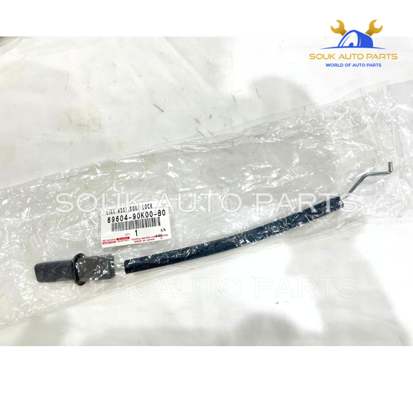 69604-90K00-B0 Genuine Toyota ROD, FRONT DOOR LOCK REMOTE CONTROL, LH