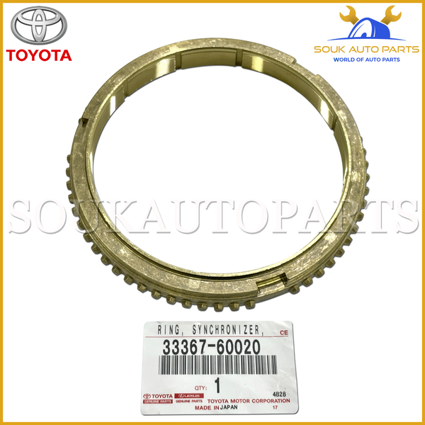 33367-60020 Genuine Toyota SYNCHRONIZER RING, NO.1 3336760020 OEM