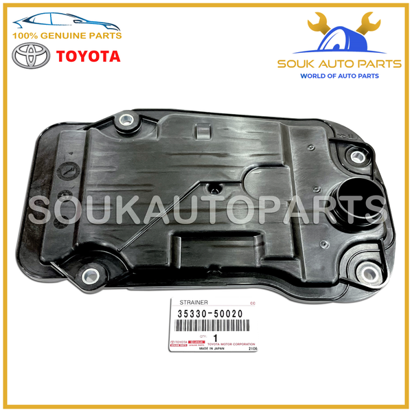 35330-50020 Genuine Toyota STRAINER ASSY, VALVE BODY OIL 3533050020 OEM