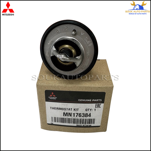 MN176384 Genuine Mitsubishi THERMOSTAT KIT OEM COLT LANCER LANCER SPORTBACK