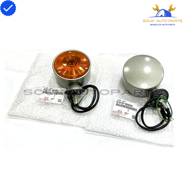81510-60040 Genuine Toyota LAMP ASSY, RH & LH SET 2 PCS LAND CRUISER