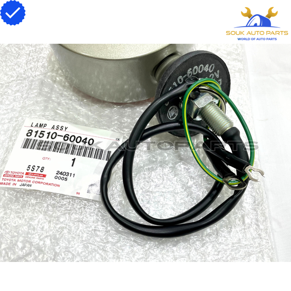 81510-60040 Genuine Toyota LAMP ASSY, RH & LH SET 2 PCS LAND CRUISER
