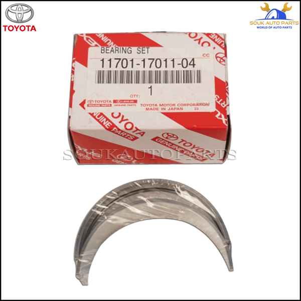 11701-17011 Genuine Toyota BEARING, CRANKSHAFT 1170117011 COASTER LC 100
