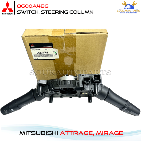 8600A486 Genuine Mitsubishi SWITCH, STEERING COLUMN