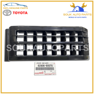 62906-60070 Genuine Toyota LOUVER, VENT, INNER LH 6290660070 OEM