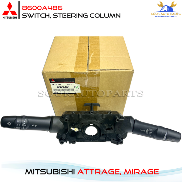 8600A486 Genuine Mitsubishi SWITCH, STEERING COLUMN