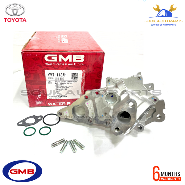 16100-49867 WATER PUMP With HOUSING 1JZ-GE 2JZ-GE For Toyota