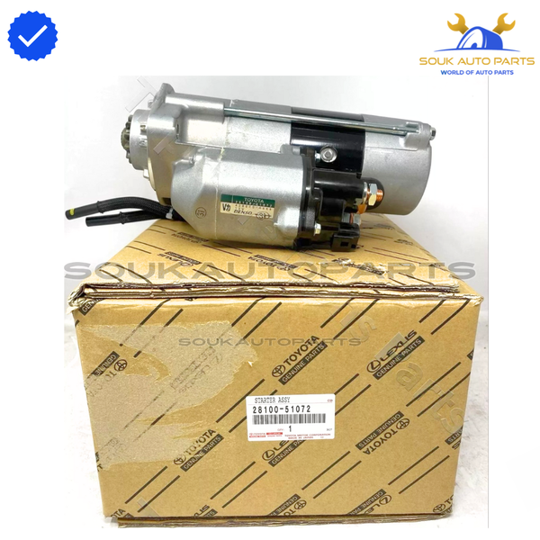 28100-51072 Genuine Toyota STARTER ASSY LAND CRUISER 2810051072 OEM