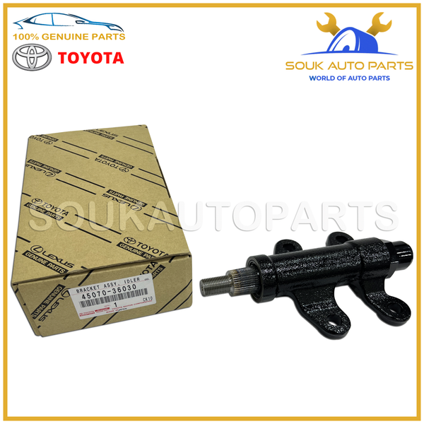 45070-36030 Genuine Toyota BRACKET ASSY, IDLER ARM 4507036030 OEM