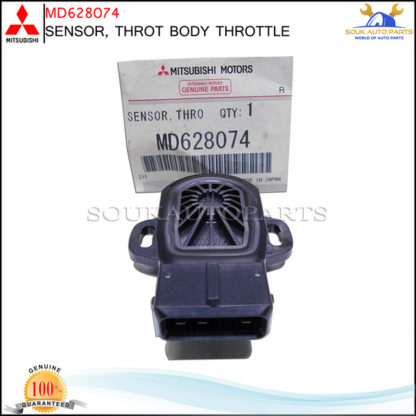MD628074 Genuine Mitsubishi SENSOR, THROT BODY THROTTLE