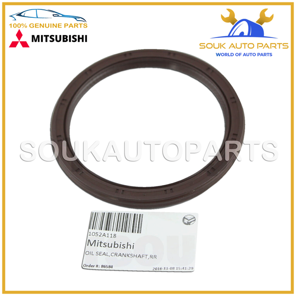 1052A118 Genuine Mitsubishi OIL SEAL, CRANKSHAFT, REAR OEM ASX DELICA D:5 RVR