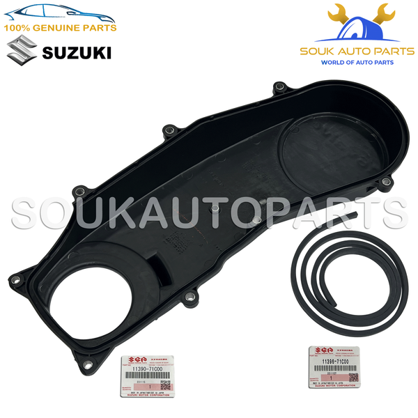 11390-71C00 & 11396-71C00 Genuine Suzuki TIMING COVER & COVER GASKET KIT