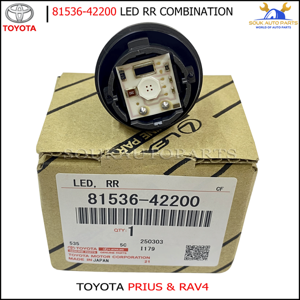 81536-42200 Genuine Toyota LED RR COMBINATION 8153642200 OEM PRIUS RAV4