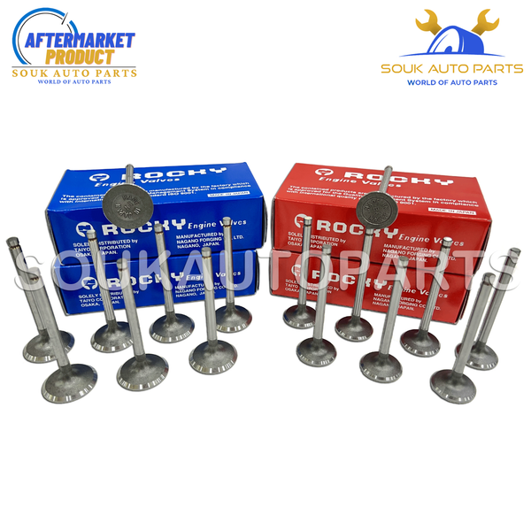 INTAKE & EXHAUST Valve Set SUZUKI J20A 16V (2.0L DOHC) for Vitara Escudo