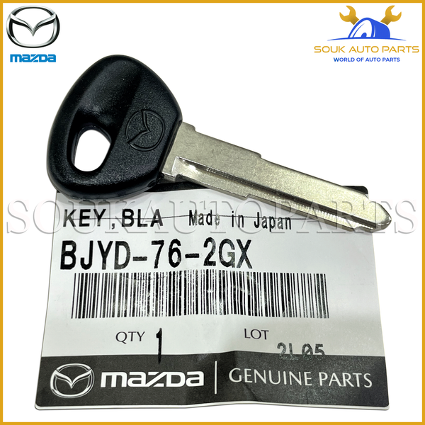 BJYD-76-2GX Genuine Mazda KEY, BLANK-PRIMARY