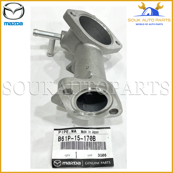 B61P-15-170B Genuine Mazda THERMO COVER, PIPE (WATER)