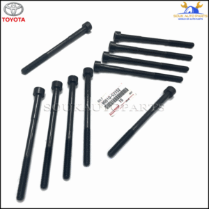 90910-02152 Genuine Toyota HEAD BOLT SET 1ZZ/3ZZ-FE (10Pcs) CELICA COROLLA RAV4