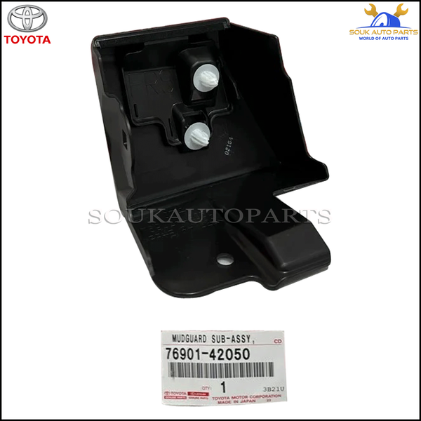 76901-42050 Genuine Toyota MUDGUARD SUB-ASSY 7690142050 OEM RAV4