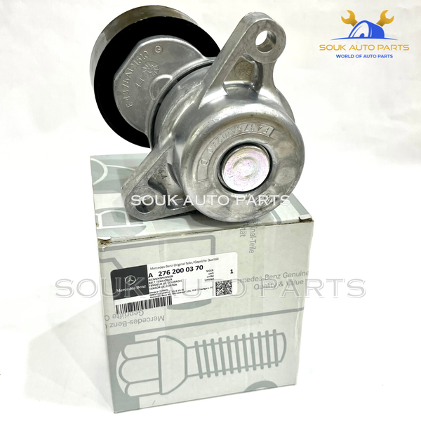A 276 200 03 70 Genuine Mercedes-Benz BELT TENSIONER W/PULLEY A2762000370